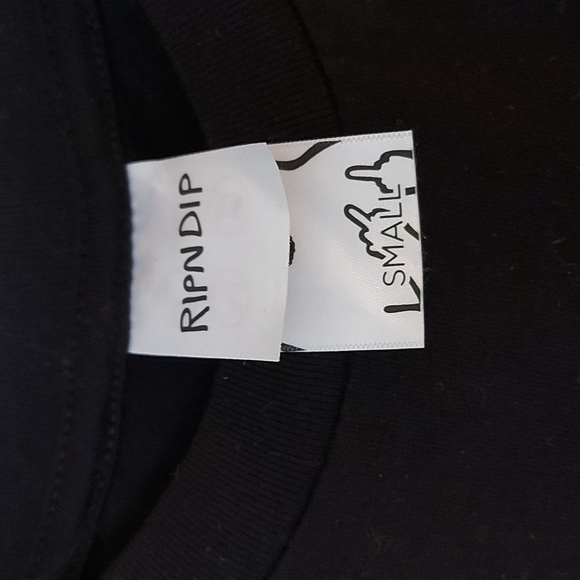NWT RipN Dip Cat Tshirt Black Size Small - Picture 5 of 6